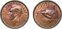 Great Britain 1 Farthing Great Britain United Kingdom 1951 1 Farthing - George VI (without 'IND:IMP') Bronze (14016000) 2.85g AU KM 867 Sp 4119 -