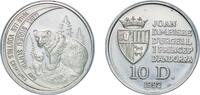Andorra 10 Diners Andorra Principalty 1992 10 Diners - Joan Martí i Alanis (Brown Bear) Silver (.925) Singapore Mint, (15000) 31.14g PF KM 76 -