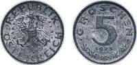 Austria 5 Groschen Austria Second Republic 1973 5 Groschen Zinc (100%) Münze Österreich, Vienna (10336000) 2.45g UNC KM 2875 Schön 65 -