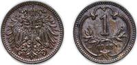 Austria 1 Heller Austria Archduchy of Austria 1903 1 Heller Bronze (Cu 950, Sn 40, Zn 10) (13779000) 1.65g UNC KM 2800 Schön 3 -