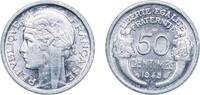 France 50 Centimes France 1945 50 Centimes (light type) Aluminium Monnaie de Paris Mint (26224000) 0.67g UNC Franc 2014 194 KM 894a Gad 1789 426 GE -