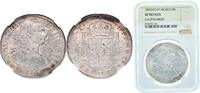 Mexico 8 Reales Mexico Spanish colony 1803 FT 8 Reales - Charles IV Silver (.903) Mexican Mint 27.07g NGC XF Chopmarked KM 109 -