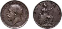 Great Britain 1 Farthing Great Britain United Kingdom 1919 1 Farthing - George V Bronze Royal Mint (Tower Hill) (15089400) 2.85g XF KM 808 -