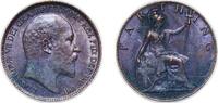 Great Britain 1 Farthing Great Britain United Kingdom 1910 1 Farthing - Edward VII Bronze Royal Mint (Tower Hill) (2598400) 2.88g UNC KM 792 Sp 3992 -