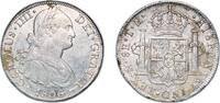 Mexico 8 Reales Mexico Spanish colony 1806 TH 8 Reales - Charles IV Silver (.903) Mexico City Mint 26.88g AU KM 109 -