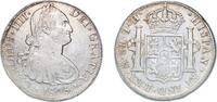 Mexico 8 Reales Mexico Spanish colony 1805 MO TH 8 Reales - Charles IV Silver (.903) Mexico City Mint 26.9g XF KM 109 -
