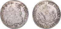 France 1 Silver Ecu France Kingdom 1784 K 1 Écu - Louis XVI Silver (.917) Bordeaux Mint (303312) 28.73g F Dy royales 1708 Gad R2 356 KM 564.8 Ciani -