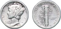 United States 1 Dime United States Federal republic 1942 1 Dime Mercury Dime Silver (.900) United States Mint of Philadelphia (205432329) 2.46g VF -