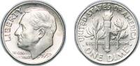 United States 1 Dime United States Federal republic 1952 D 1 Dime Roosevelt Silver Dime Silver (.900) United States Mint of Denver, (122100000) 2.5 -