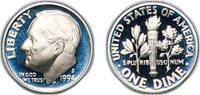 United States 1 Dime United States Federal republic 1994 S 1 Dime Roosevelt Dime (Silver Proof) Silver (.900) San Francisco Mint (785329) 2.56g PF -