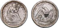 United States ¼ Dollar United States Federal republic 1855 ¼ Dollar Seated Liberty Quarter (without motto, with date arrows) Silver (.900) (.100 copp -