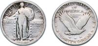 United States ¼ Dollar United States Federal republic 1924 ¼ Dollar Standing Liberty Quarter (Stars Below Eagle) Silver (.900) (.100 copper) United S -