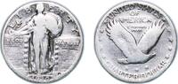 United States ¼ Dollar United States Federal republic 1930 ¼ Dollar Standing Liberty Quarter (Stars Below Eagle) Silver (.900) (.100 copper) United S -