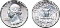 United States ¼ Dollar United States Federal republic 1942 ¼ Dollar Washington Silver Quarter Silver (.900) United States Mint of Philadelphia (10211 -
