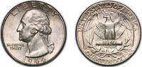 United States ¼ Dollar United States Federal republic 1944 D ¼ Dollar Washington Silver Quarter Silver (.900) United States Mint of Denver, (14600800 -