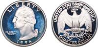 United States ¼ Dollar United States Federal republic 1996 S ¼ Dollar Washington Quarter (Silver Proof Issue) Silver (.900) San Francisco Mint (77502 -