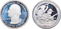 United States ¼ Dollar United States Federal republic 2017 S ¼ Dollar Washington Quarter (George Rogers Clark National Historical Park, Indiana) - Si -