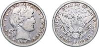 United States ½ Dollar United States Federal republic 1898 O ½ Dollar Barber Half Dollar Silver (.900) (.100 copper) New Orleans Mint (874000) 12.19g -
