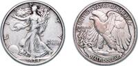 United States ½ Dollar United States Federal republic 1934 ½ Dollar Walking Liberty Half Dollar Silver (.900) United States Mint of Philadelphia (700 -