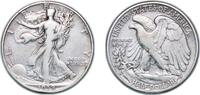 United States ½ Dollar United States Federal republic 1938 D ½ Dollar Walking Liberty Half Dollar Silver (.900) United States Mint of Denver, (491600 -