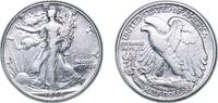 United States ½ Dollar United States Federal republic 1944 ½ Dollar Walking Liberty Half Dollar Silver (.900) United States Mint of Philadelphia (282 -