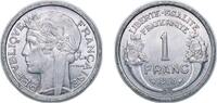 France 1 Franc France 1958 B 1 Franc (aluminium, light type) Aluminium Beaumont-le-Roger Mint (13412000) 1.3g UNC Franc 2014 221 Gad 1789 473 K -