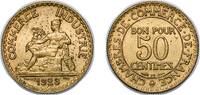 France 50 Centimes France 1923 50 Centimes (Chambers of Commerce) Copper-aluminium (119583707) 2.2g UNC Franc 2014 191 Gad 1789 421 KM 884 Schön 19 -