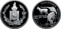 Mongolia 250 Tögrög Mongolia Republic 1993 250 Tögrög (Saiga Antelope) Silver (.925) (10000) 31.47g PF KM 110 Schön 90 -