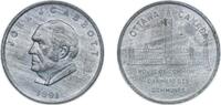 Canada Canada 1975 Shell Oil Token - Prime Ministers of Canada (1891- John J. C. Abbott) Brass plated zinc 11.4g UNC -