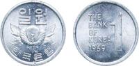 South Korea 1 Won South Korea Republic 1969 1 Won Aluminium Korea Minting and Security Printing Corporation (85000000) 0.7g UNC KM 4a Schön 54a -
