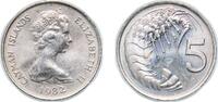 Cayman Islands 5 Cents Cayman Islands British Overseas Territory 1982 5 Cents - Elizabeth II (2nd portrait) Copper-nickel (75% Copper, 25% Nickel) 2.22 -