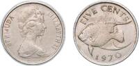 Bermuda 5 Cents Bermuda British Overseas Territory 1970 5 Cents - Elizabeth II (2nd portrait) Copper-nickel (75% Copper, 25% Nickel) (2190000) 5 -