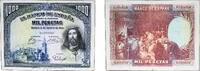 Spain 1000 Pesetas Spain 1928 1000 Pesetas Paper VF P 78 -