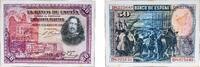 Spain 50 Pesetas Spain 1928 50 Pesetas (SELLO AGUILA DE SAN JUAN) Paper (60000000) XF P 75 -