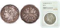 France 5 Francs France Second Republic 1850 BB 5 Francs (Ceres, 2nd republic) Silver (.900) (1167907) 25g NGC XF 45 Franc 2014 327 KM 761 Gad 1 -