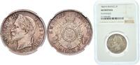 France 2 Francs France empire 1869 A 2 Francs - Napoleon III Silver (.835) (1104428) 10g NGC AU F 263 Gad 527 KM 807 -