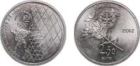 Portugal 2½ Euros Portugal Third Republic 2012 INCM 2½ Euros (Olympics) Copper-nickel (98755) 10.07g BU KM 816 -