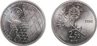 Portugal 2½ Euros Portugal Third Republic 2012 INCM 2½ Euros (Olympics) Copper-nickel (98755) 10.08g BU KM 816 -