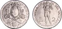 Vatican City 2 Lire Vatican City City State 1940 R 2 Lire - Pivs XII Stainless steel Rome Mint (40000) 9.96g UNC KM 27a -