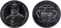 Andorra 25 Diners Andorra Principalty 1963 25 Diners - Ramon Iglesias i Navarri (Bishop Benlloch of Urgel) Silver (.900) (1350) 13.64g PF X 7 -