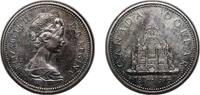 Canada 1 Dollar Canada Commonwealth 1976 1 Dollar - Elizabeth II (Parliamentary Library) Silver (.500) Ottawa Mint (433722) 22.64g UNC Ch RC-80 -