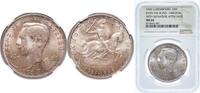 Luxembourg 100 Francs Luxembourg Principalty 100 Francs - Charlotte (John the Blind) Silver (.835) (Copper .165) Royal Mint of Belgium (98000) 25g NGC -