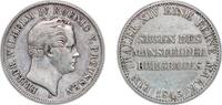 Germany 1 Reichsthaler Germany Kingdom of Prussia German states 1845 A 1 Thaler - Frederick William IV (Mining Thaler) Silver (.750) Berlin Mint (50000 -