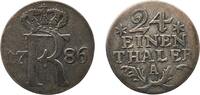 Germany 1⁄24 Thaler Germany Kingdom of Prussia 1786 A 1⁄24 Thaler - Frederick II Copper Berlin Mint 1.81g XF Olding FR 140 1 -