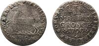Germany 1 Mariengroschen Germany Principality of Brunswick-Wolfenbüttel 1790 MC 1 Mariengroschen - Charles William Ferdinand Silver 1.2g VF Welter 2928 -