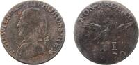 Germany 3 Gröscher Germany Kingdom of Prussia Holy Roman Empire 1800 A 3 Gröscher - Frederick William III Billon Berlin Mint 1.3g F AKS 36 Old/Mue -