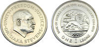 Sierra Leone 1 Leone Sierra Leone Siaka Stevens 1974 1 Leone Bank Anniversary -