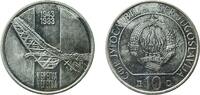 Yugoslavia 10 Dinars Yugoslavia 1983 10 Dinara (Battle of Neretva) Nickel brass (61 % Cu, 20 % Zn, 19 % Ni) Belgrade Mint (900000) 8.88g BU KM 96 Sc -
