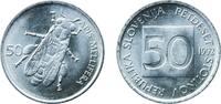 Slovenia 50 Stotinov Slovenia 1992 50 Stotinov Aluminium (98% Aluminium, 2% Magnesium) Bayerisches Münzkontor Mint (5015000) 0.85g BU KM 3 Schön 3 Č -