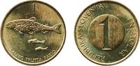 Slovenia 1 Tolar Slovenia 1992 1 Tolar Nickel brass (78% Copper, 20% Zinc, 2% Nickel) Hungarian mint (10015000) 4.52g BU KM 4 Schön 4 Čop 310.01 -
